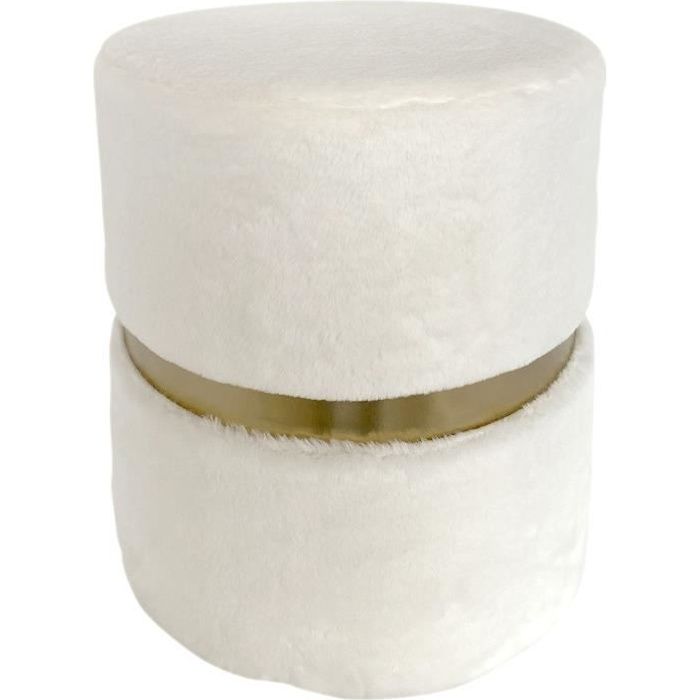 HOME DECO FACTORY - HD0541 Pouf Côtelé Tressé - Design