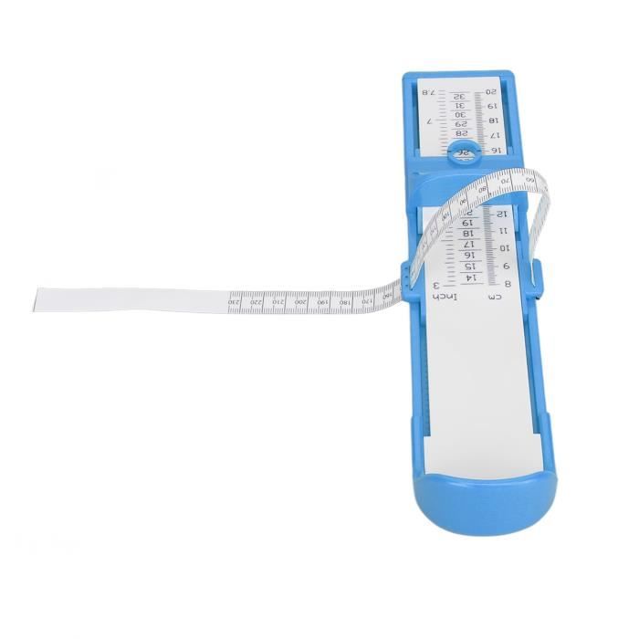 Mesureur De Pied Enfant Format Dessin Animé - Règle Portable Pour Déterminer La Pointure De Chaussures - Matière ABS Durable 12,5x32,5 Cm