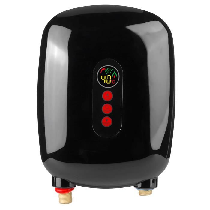 Chauffe-eau électrique,chauffe-eau électrique instantané sans 220V 5500W  avec protection contre la surchauffe pour douche salle bain - Cdiscount  Bricolage