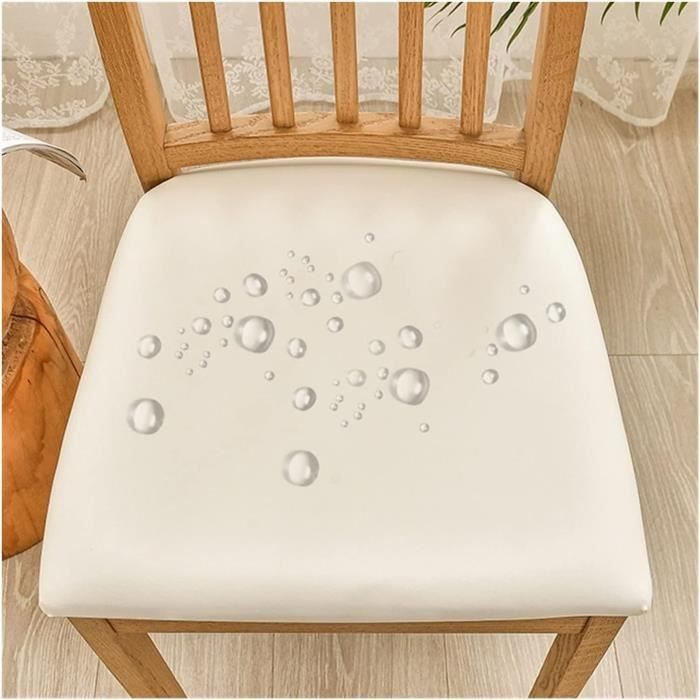 Housses De Siège De Chaise En PVC Transparent - Lot De 4, Imperméables Et Lavables - 2