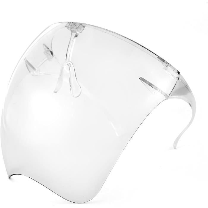 Lunettes Visière Futuriste FEISEDY UV400 – Protection Visage Complet Anti-UV & Éclaboussures – Homme Femme