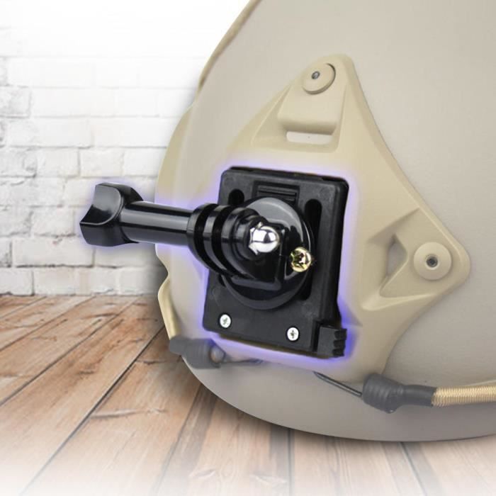 POHOVE Support Métal Casque Comptoir - Rotation 180° Pour Casque Moto, Équestre & Casquettes