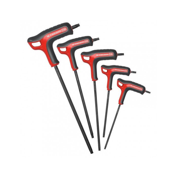 FACOM Jeu de 5 clés mâles Torx 89TXA.PB - vue 2