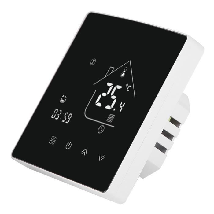 Thermostat programmable Thermostat intelligent dissimulé de type 86