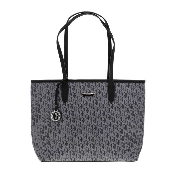 Sac GEORGES RECH Gris Anthracite Aspect Lisse Porte Main Anthracite Cdiscount Bagagerie Maroquinerie