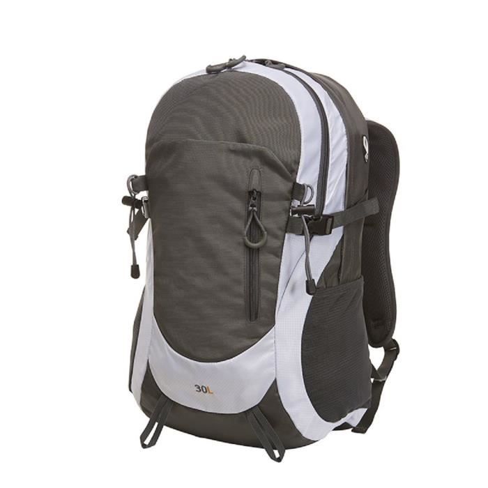 Sac à dos de randonnée HALFAR TRAIL 1809123 - blanc - 30L - Nylon 420D et ripstop