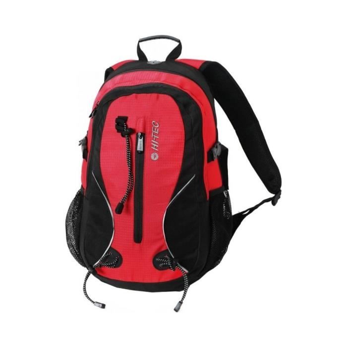 Sac à dos HI-TEC Hitec Mandor 20 L Rouge - Homme/Adulte - Randonnée/Nordic Walking - Multisport