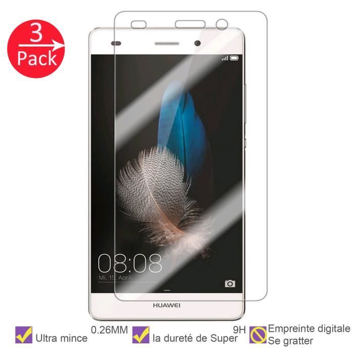 Hohong 3 Pack Huawei P8 Lite Huawei Ale L21 Verre Trempe Protecteur D Ecran Tres Mince Film Protection En Verre Trempe Pour Hu Cdiscount Pret A Porter