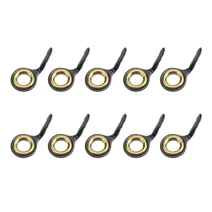 Kit de réparation de canne à pêche de taille mixte, 7 pièces