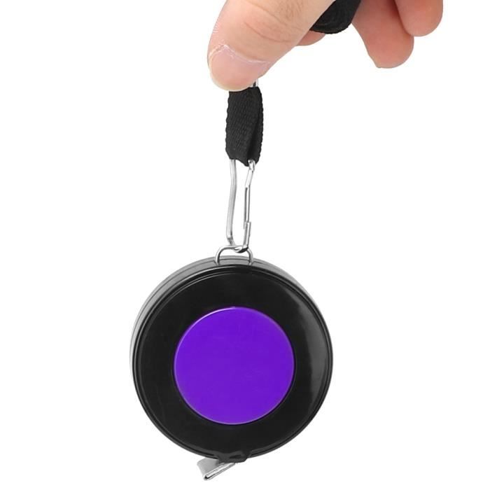 Mètre Ruban 150 Cm Rétractable - Souple Double Échelle Cm/pouce | Violet Portable Couture