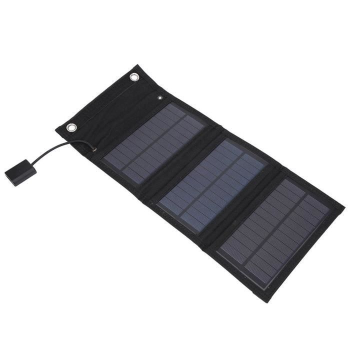 Panneau solaire portable, chargeur de panneau solaire pour génératrice à énergie solaire, anti-oxydation pour ordinateurs
