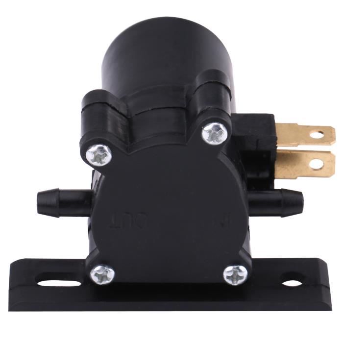 Kit Pompe Lave-Glace Universel 12V – Réservoir + Pompe 140 Ml/min Pour Voiture, Bateau, Camping-Car