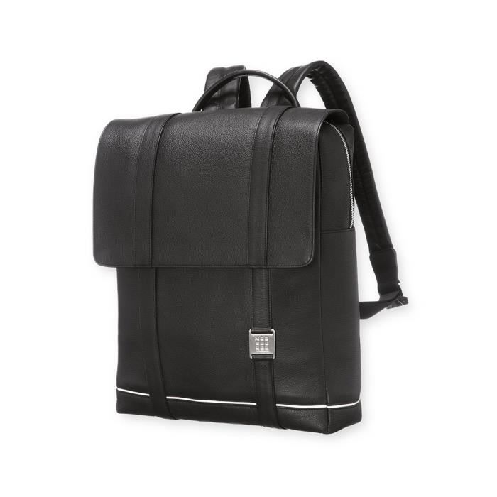 Moleskine Sac a dos cuir lineage ET64LNBKBK Cdiscount