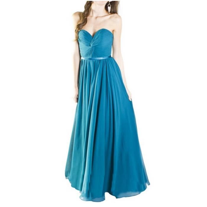 robe bleu pas cher