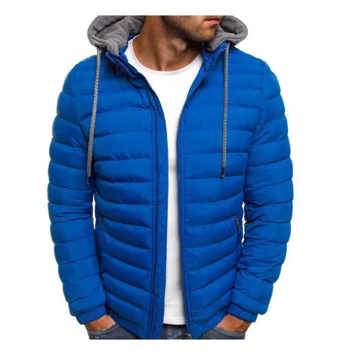 Doudoune Sans Manches Homme – Gilet Hiver En Coton – Style Vintage, Coupe Oversize – Zippé – Pour Grandes Tailles