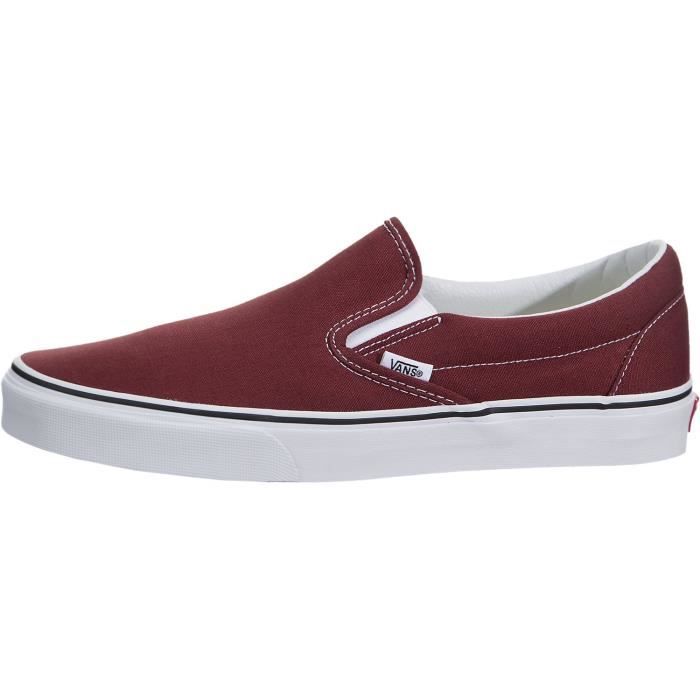 slip on vans marron