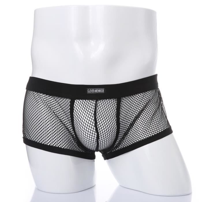 Caleçon transparent pour sale homme