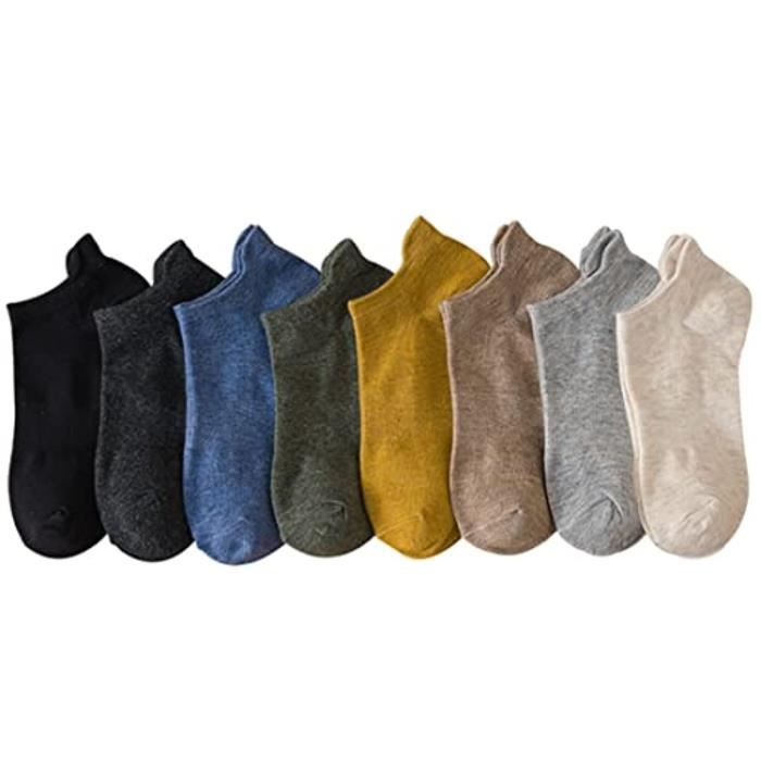 Pack De 6 Chaussettes Homme BULLIANT - Sportives, Respirantes, Confort Maxi
