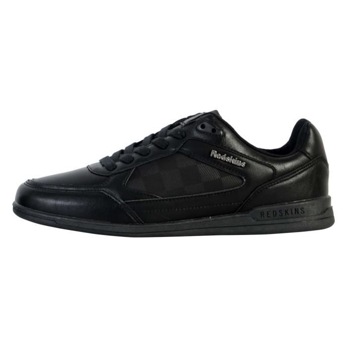 Basket à Lacets Redskins Aurorix - Homme - Noir - Synthétique - Lacets