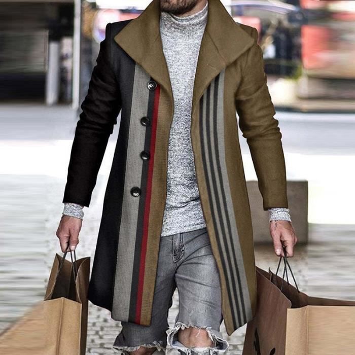 Manteau homme pied clearance de poule
