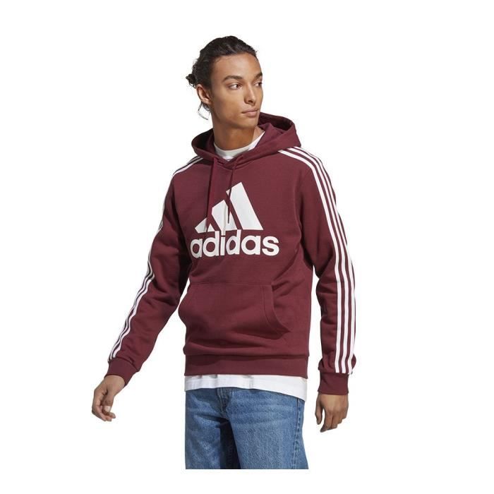 Sweat adidas bordeaux homme cheap