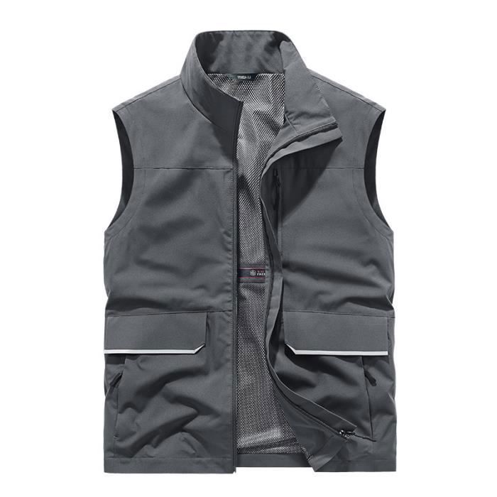 Veste de peche sans manche hot sale