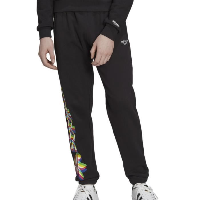 Jogging Homme Adidas Hyprrl - Noir - Coupe régulière - Taille élastique - 100% coton