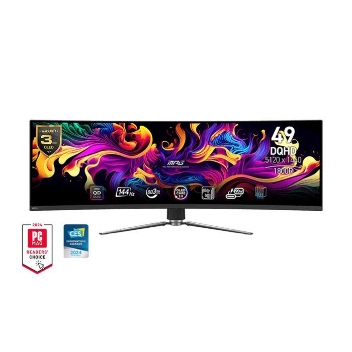 MSI 49 LED MPG 491CQP QD OLED - vue 7