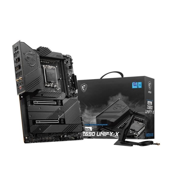 Carte mère MSI MEG Z690 Unify-X – Prise M.2 – Socket LGA 1700 – DDR5 SDRAM