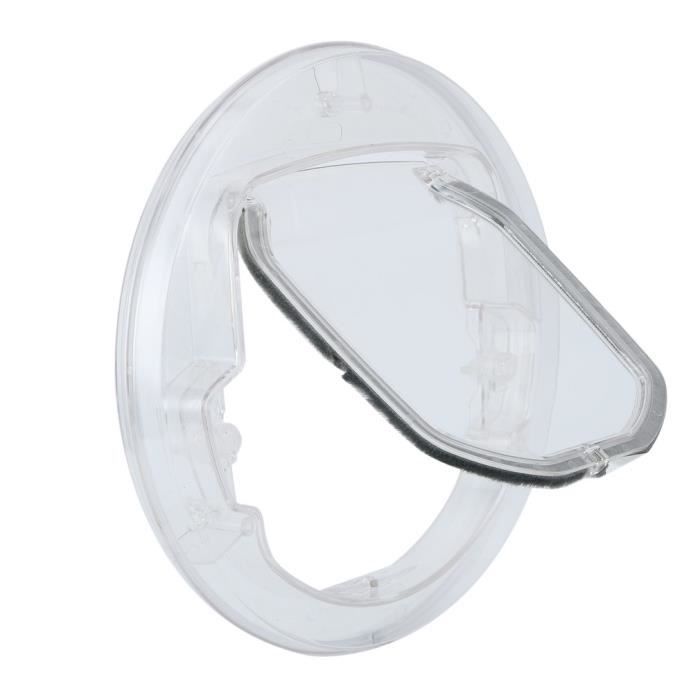 Chatiere Porte En Plastique Transparent 28x28 Cm Pour Grande Chat