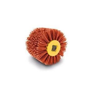 Scheppach Brosse en nylon universelle & pour surfaceuse MRS1300 - Largeur 100 mm - Pour le bois, métal, pierre