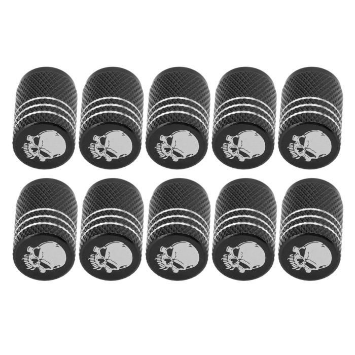 Bouchons de roues de voiture antivol en aluminium, 4 pièces-lot, Valves