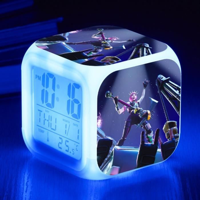 Fortnite Lumiere De Reveil Lumiere Led Multifonctionnel Lampe De