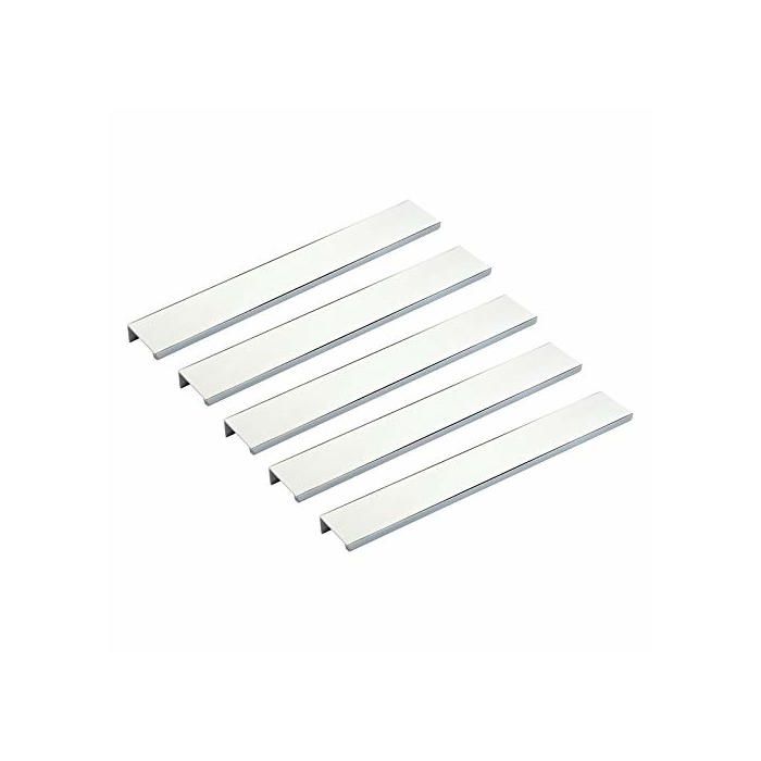2 x BLANKETT meubelgreep 795 mm zwart geborsteld (geanodiseerd) handgreep (wordt aan de binnenkant van de voorkant geschroefd) kastgreep keukengreep van SO-TECH