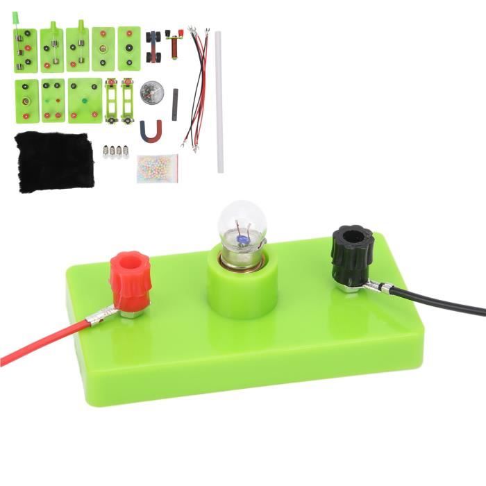 Kit Scientifique Piles à Fruits - Expérience éducative électronique Pour Enfants - Jeu Montessori Physique Chimie - 10