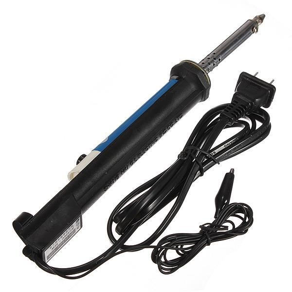 Pistolet à Souder électrique 30W Bleu - Pompe à Dessouder Manuelle Avec Pompe à Vide Intégrée - 110V/220V