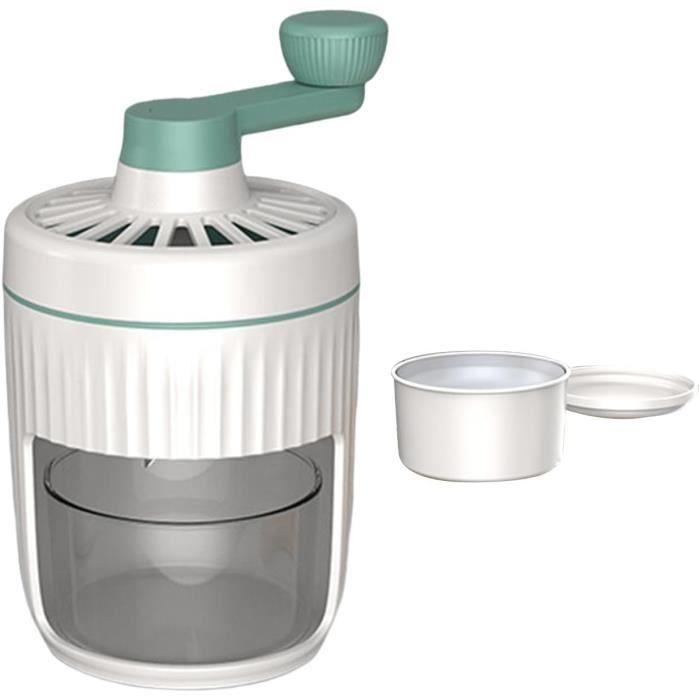 Broyeur à Glace Électrique 143LBS/H Machine à Glace Pilée 500W avec Fi