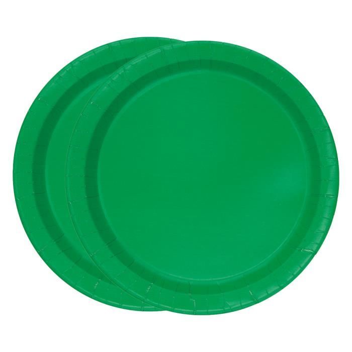 Lot De 24 Assiettes En Carton Licorne De 9 Pouces - Assiettes En Papier Pour 24 Personnes