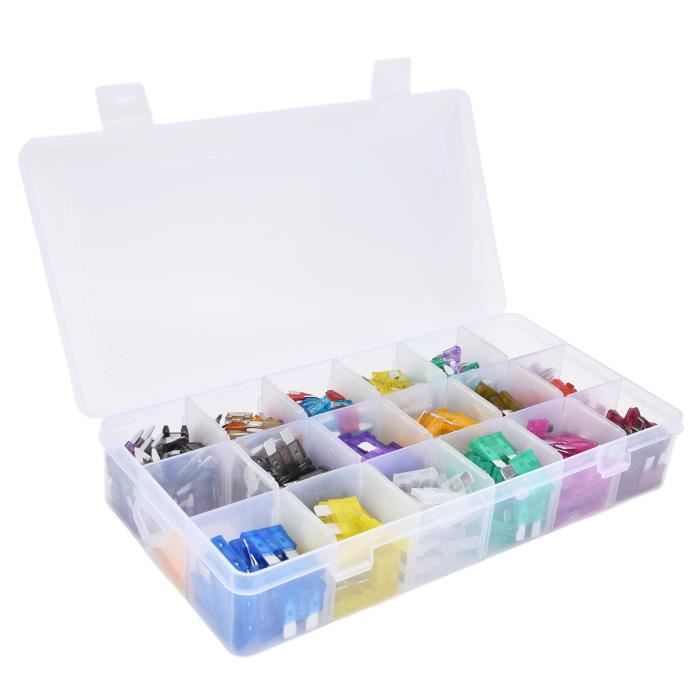 Kit De 120 Fusibles Automobiles - Pour Voiture, Camion, Moto, Bateau - Toutes Tailles