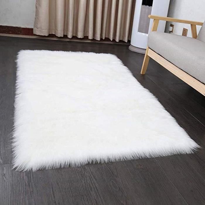 Tapis blanc doux