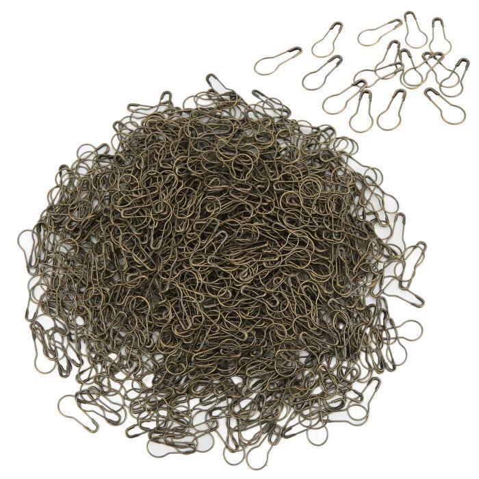 Lot De 6 Épingles De Sûreté Galvanisées 10cm - Couleurs Aléatoires, Pour Vêtements, Écharpes, DIY, Bijoux