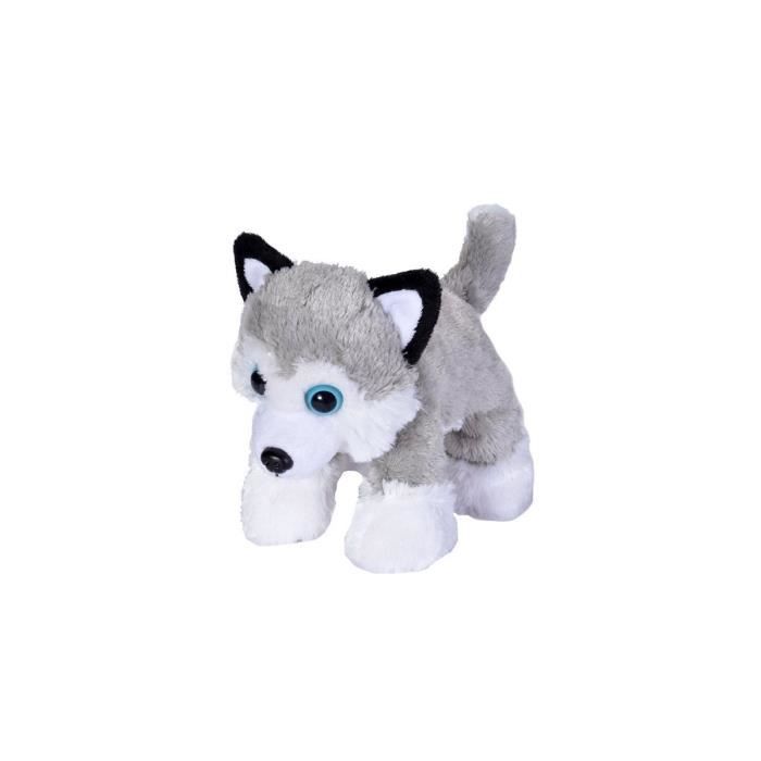 peluche chien husky