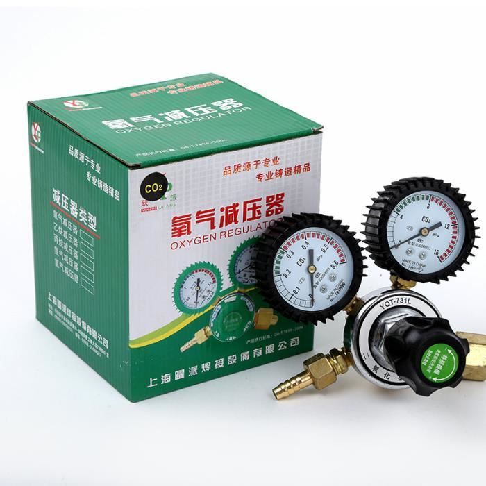 Régulateur De Pression CO2 G5/8 - Pour Soudage, Coupage - Pression 0-1 MPa & 0-25 MPa - 2