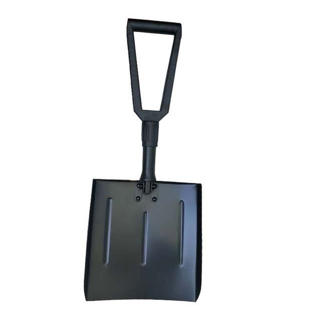 Pelle à Neige Portable Légère Avec Bord Aluminium - Outil Déneigement Hiver Poignée Réglable 3 Parties