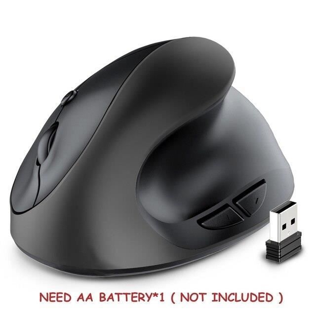 Souris Verticale Ergonomique Sans Fil 2.4G, Rechar... – Grandado
