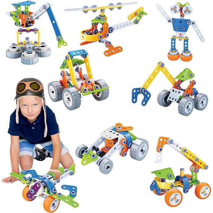 Aimant magnétique Robot enfants éducation précoce blocs de construction  assemblage de jouets éducatifs 3 pièces/ensemble