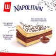 Napolitain De Lu - 12 Sachets du Classique Génoise Moelleuse Fourrée au Chocolat - Format Pocket - (360g)-1