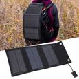 Panneau solaire portable, chargeur de panneau solaire pour génératrice à énergie solaire, anti-oxydation pour ordinateurs-1