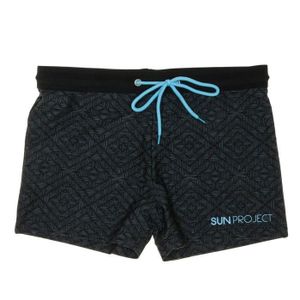Boxer De Bain Homme SUN PROJECT - Couleur Noir, Taille C.V 05 21, Matière Polyamide/élasthane, Neuf Avec étiquettes