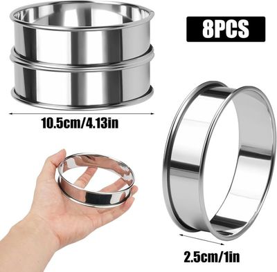 Anneau à Gâteau Paderno Diamètre 26 Cm - Moule Professionnel